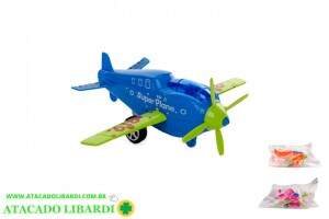 SOLAPA AVIAO C/LUZ COLOR SD18846