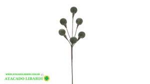 PICK BOLINHA AVELUDADO 42CM VERDE 97688005