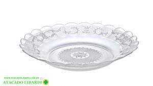 PRATO FUNDO VIDRO 21,5CM LISO  WG21835
