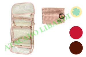 NECESSAIRE 43X21CM C/4 DIV COLOR NEC010V