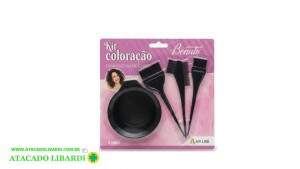KIT TINTURA CABELO 3PCS C/PENTE AIH1151
