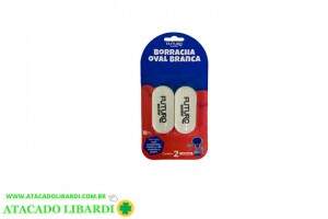 BORRACHA ESCOLAR BRANCA 2PCS FE022203