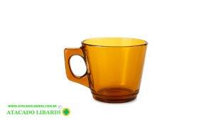 XICARA VIDRO 200ML AMBAR VDA09063