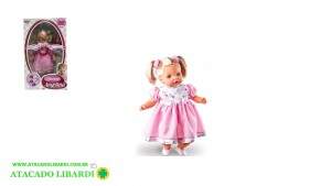 BONECA COLECAO ANGELINA BELA BAMBINA 45CM 62 FRASES 211