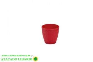 VASO RATTAN 10CM RED 750ML COLOR 563