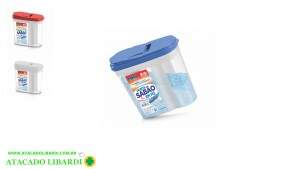 PORTA SABAO EM PO 1KG C/DOSADOR 2763