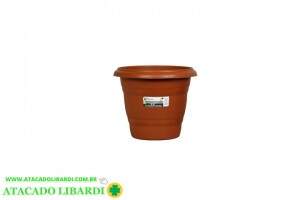 VASO 34,8X34,8X29,3CM 13,5L N35 RED MARROM 9401