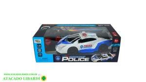 CARRO CONTROLE REMOTO 20CM POLICE MS5801