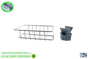 ORGANIZADOR INOX MULTIUSO 17X10X5CM 1233