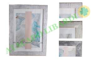 QUADRO ALVARA PLAST 29,7X21CM RISCADO 96517