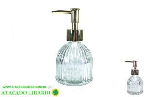 PORTA SABONETE LIQUIDO 14CM 220ML RED DEC 192909