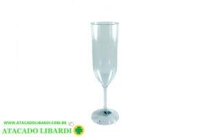 TACA CHAMPANHE PLAST 180ML CRISTAL 505