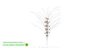 HASTE BOLINHAS 60CM C/GLITTER CHAMPANHE  99474002
