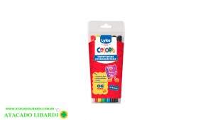 CANETA HIDROCOR 6PCS 102386