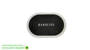 TAPETE BOX 37X57CM OVAL ANTIDERRAPANTE CZ23745
