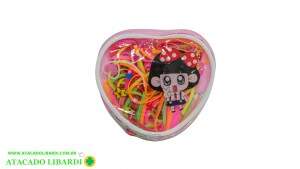 ELASTICO P/CABELO 110PCS COLOR BA80293