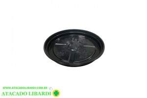 PRATO PLAST JARDIM REDONDO 26,5CM N5 PRETO 038