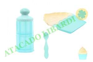 KIT COPO C/PRATO E TALHER INFANTIL COLOR FUY376