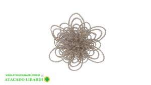 BICO PAPAGAIO 10CM C/GLITTER CHAMPANHE 98119002