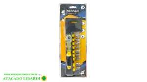 JOGO CHAVE CATRACA REV E SOQUETES 20PCS BAR3110018