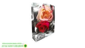 SACOLA PAPEL PRESENTE 39X31CM  ASH850068