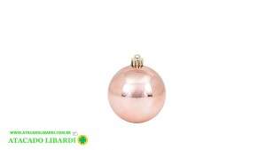 BOLA METALIZADA LISA 15CM CHAMPAGNE 60574CH