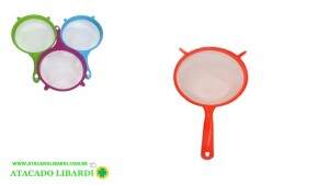 PENEIRA PLAST 28CM C/CABO COLOR 202863
