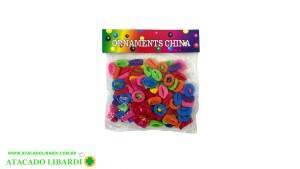 ACESSORIOS CABELO 100PCS COLOR BA80240