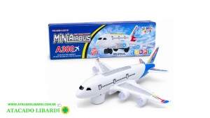 AVIAO C/LUZ E SOM A PILHA MD20607