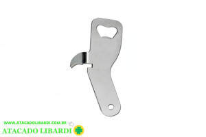 ABRIDOR GARRAFA E LATA INOX 14,5CM CLA03300