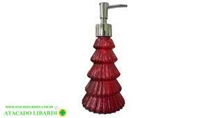 PORTA SABONETE 20CM 290ML RED DEC NTW40114       