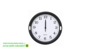RELOGIO PAREDE 22CM RED COLOR LT20081
