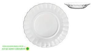 PRATO FUNDO VIDRO 21,5CM  WG21829