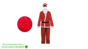 FANTASIA DE VELUDO PAPAI NOEL TAM UNICO LY503
