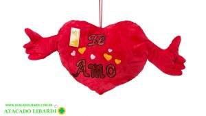 CORACAO PELUCIA TE AMO 60CM TP11691