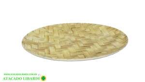 BANDEJA PLAST 28CM RED BAN2914