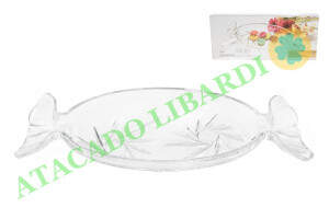 FRUTEIRA VIDRO 34X14,5CM INCOLOR PY1133GCL