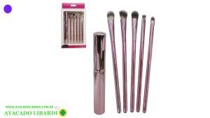 KIT MAQUIAGEM 6PCS PINCEIS AFH01032