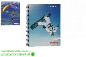 CADERNO 10M/160F CD ESPIRAL ONLY 6129