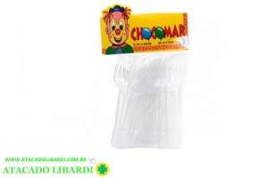 GARFO DESCARTAVEL SOBREMESA 20UNI CRISTAL 4414
