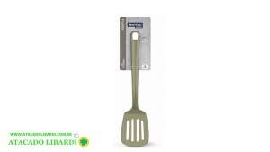 ESPATULA VAZADA 35CM INOX 533835