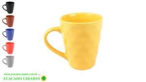 CANECA CERAM 10CM 270ML DEC CEC01125