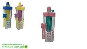 GARRAFA PLAST 600ML SORT ECG019