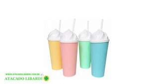 COPO PLAST 600ML 15X9CM DEC SORT LT123378
