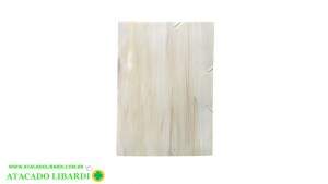 PASTA OFICIO C/ELASTICO 10UNI BRANCO MARMORIZADA 8023