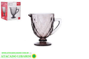 JARRA VIDRO 1210ML CINZA  VDA11037