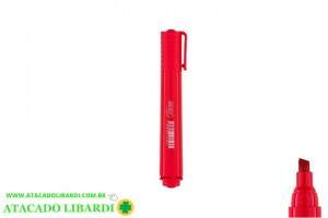 MARCADOR PERMANENTE UNI VERMELHO CA4003