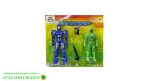 BLIESTER BONECO SOLDADO 2UNI 12CM TKAB4728