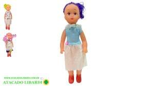 SOLAPA BONECA 22CM  PLAST COLOR FF2426