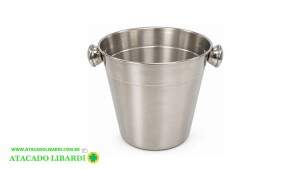 BALDE GELO INOX 900ML 12X13CM GU5691